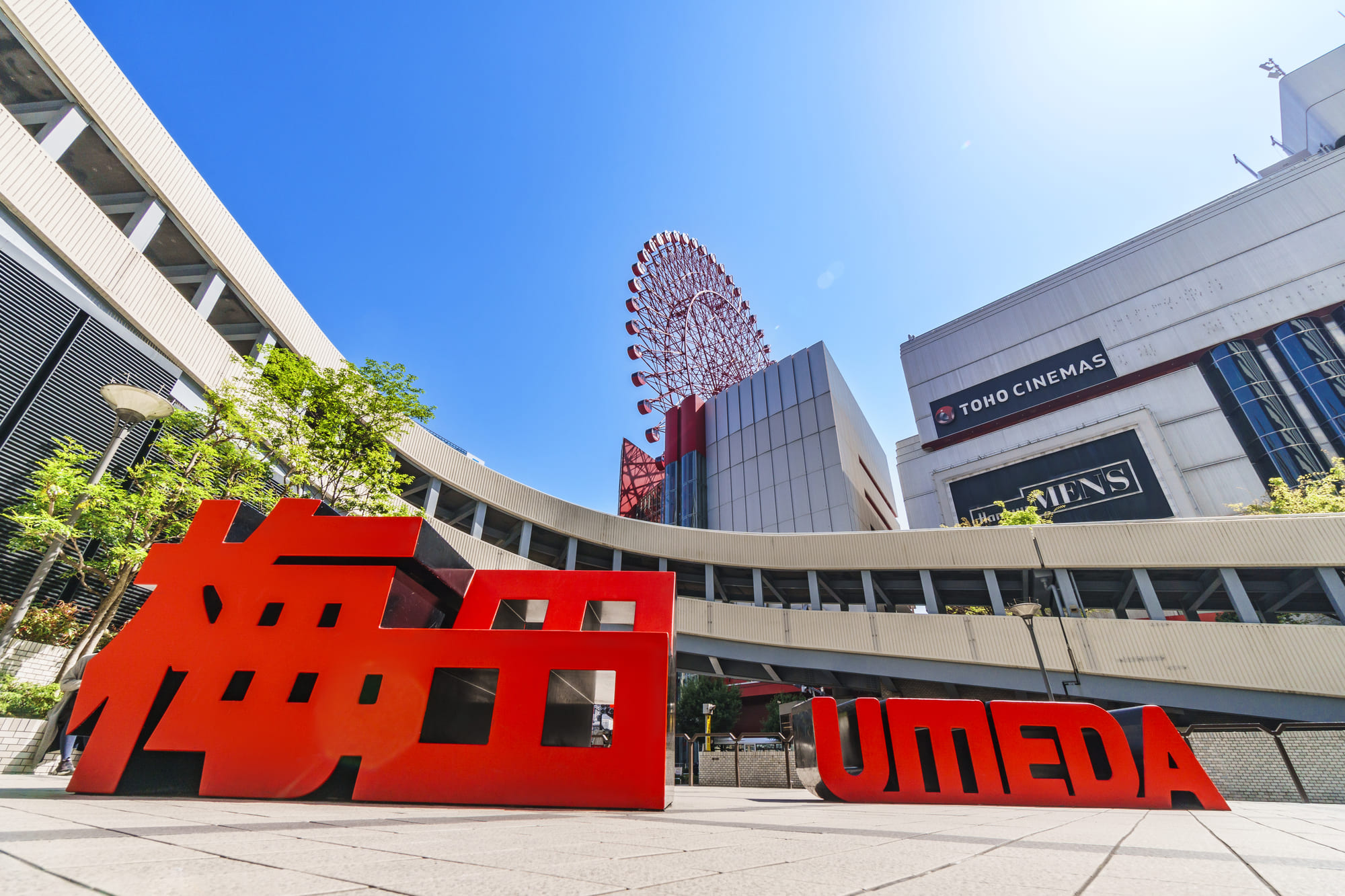 梅田駅の周辺